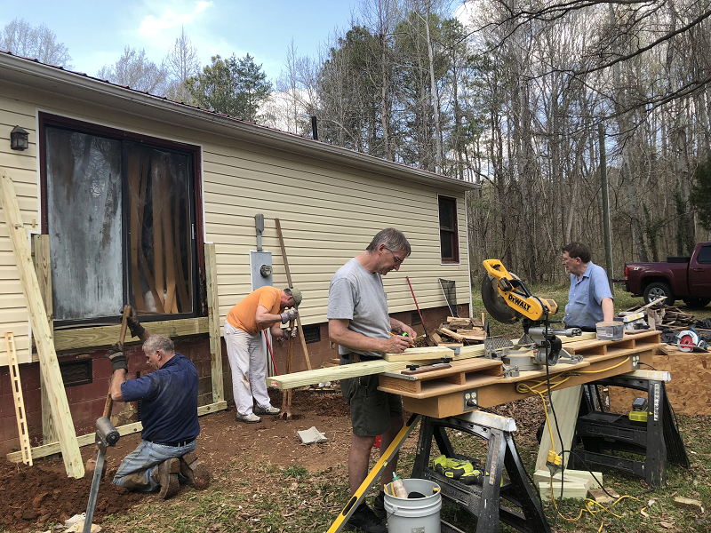 Mens Group House Repair Project